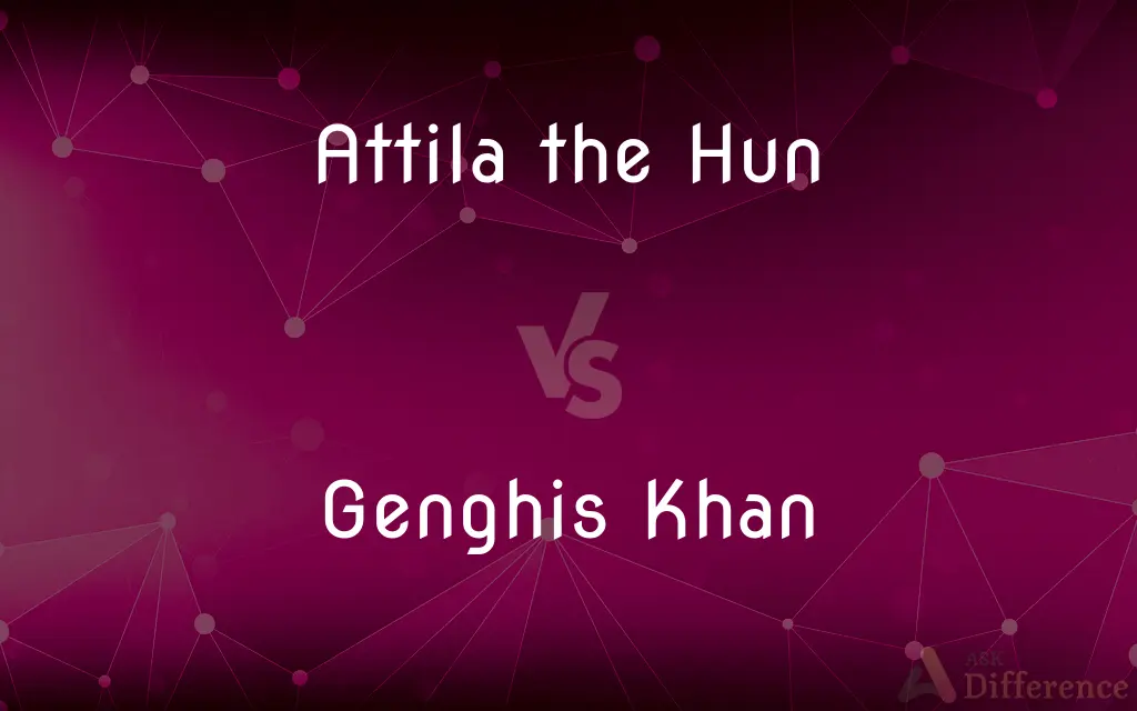 Attila the Hun vs. Genghis Khan — What's the Difference?