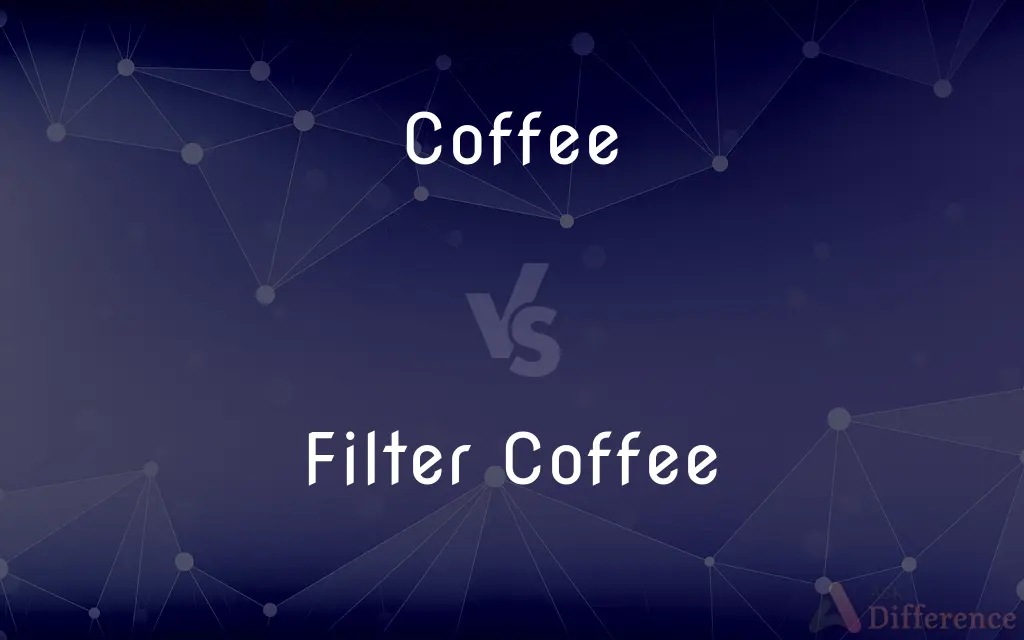 Coffee vs. Filter Coffee — What's the Difference?