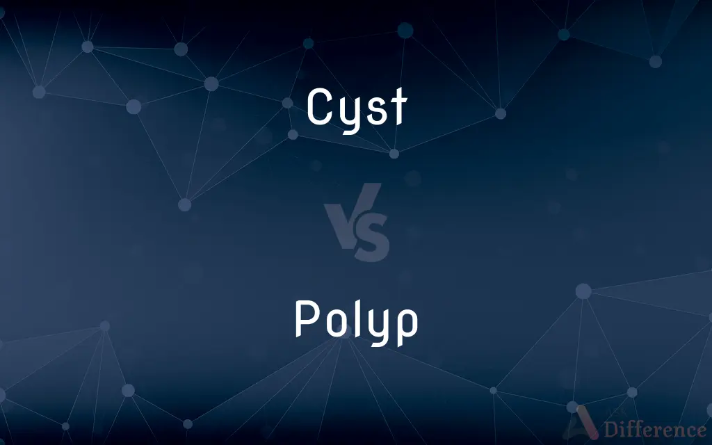 Cyst vs. Polyp — What's the Difference?
