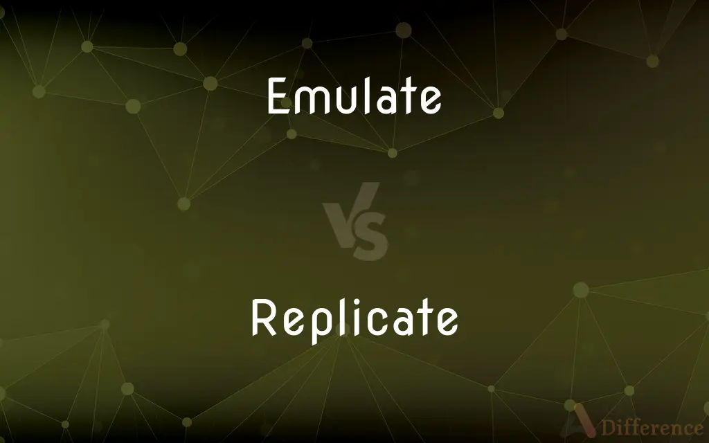Emulate vs. Replicate — What's the Difference?