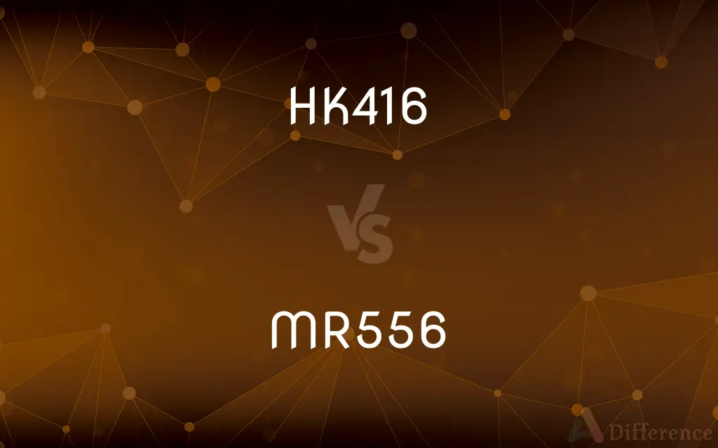 HK416 vs. MR556 — What's the Difference?