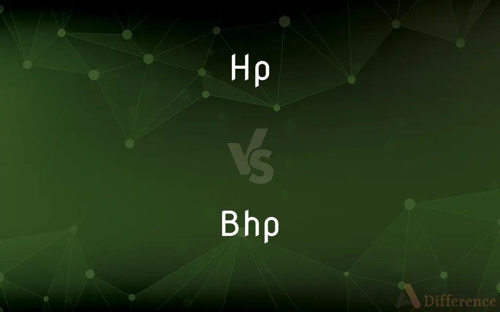 HP vs. BHP — What's the Difference?