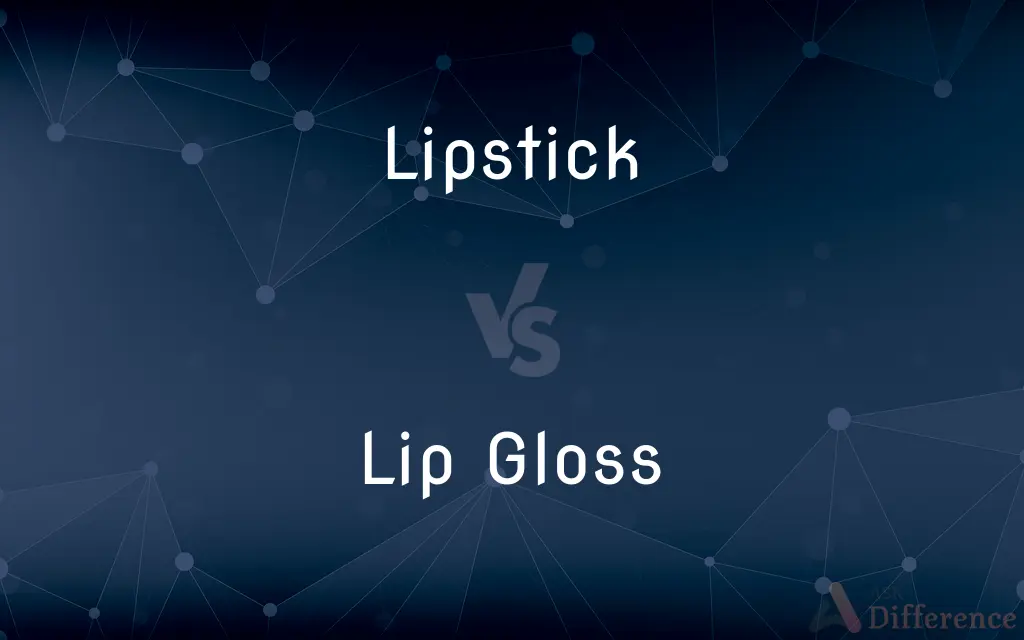 Lipstick vs. Lip Gloss — What's the Difference?