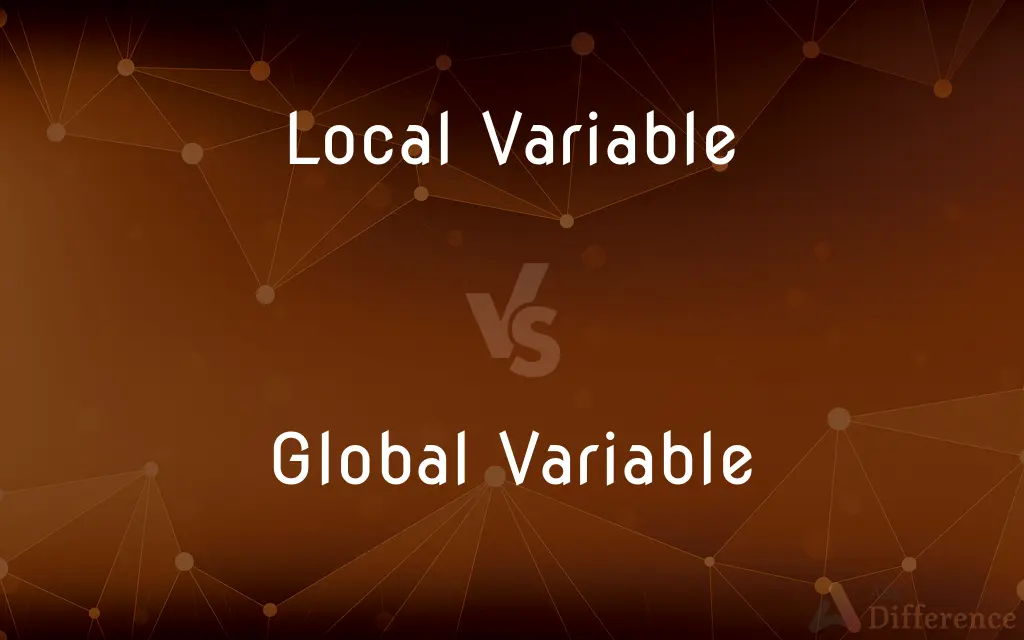 Local Variable vs. Global Variable — What's the Difference?