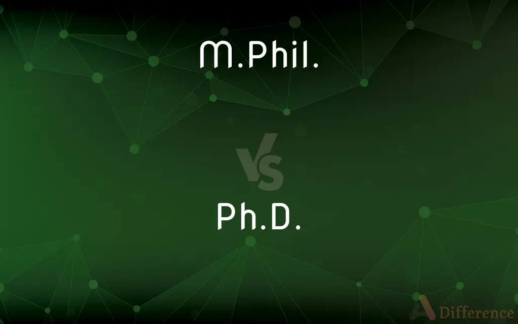 M.Phil. vs. Ph.D. — What's the Difference?