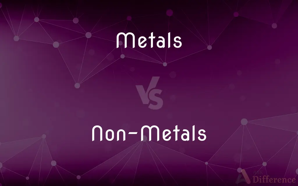 Metals vs. Non-Metals — What's the Difference?
