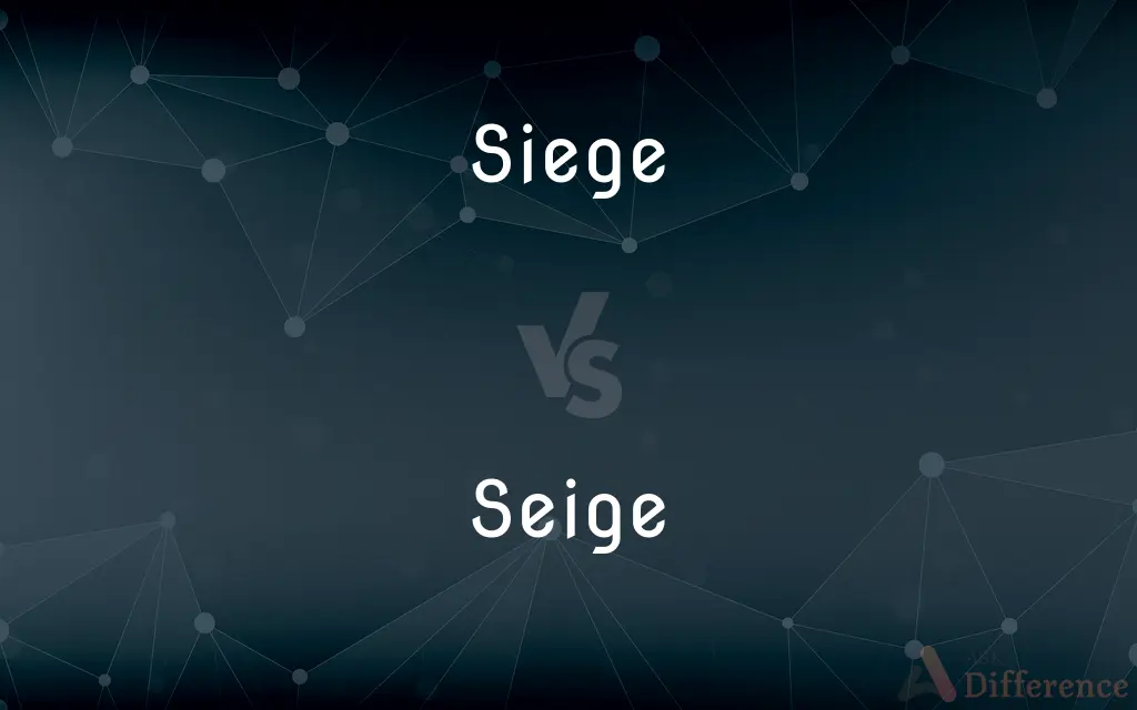 Siege vs. Seige — Which is Correct Spelling?