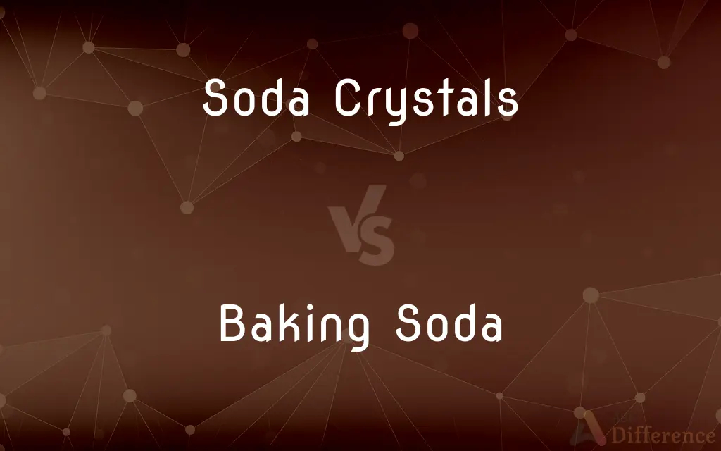 Soda Crystals vs. Baking Soda — What's the Difference?