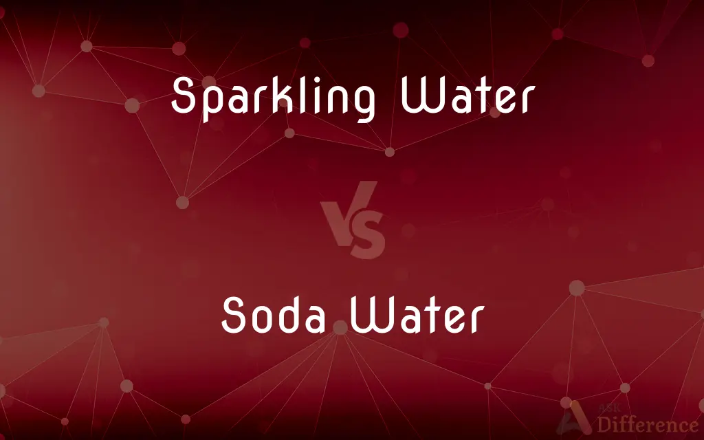 Sparkling Water vs. Soda Water — What's the Difference?