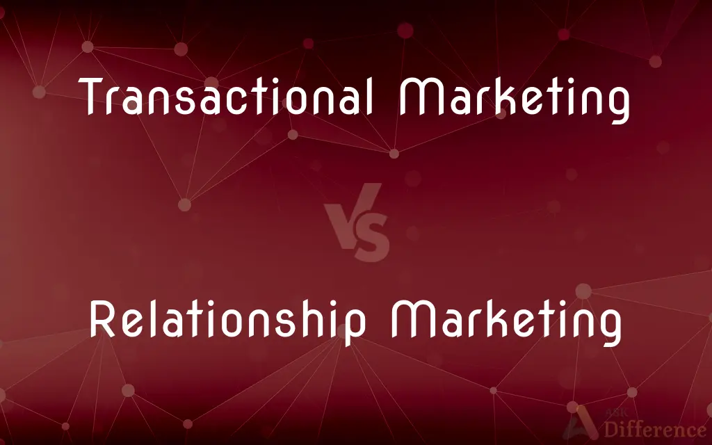 Transactional Marketing vs. Relationship Marketing — What's the Difference?