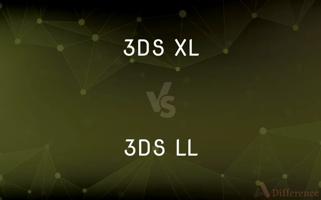 3DS XL vs. 3DS LL — What's the Difference?