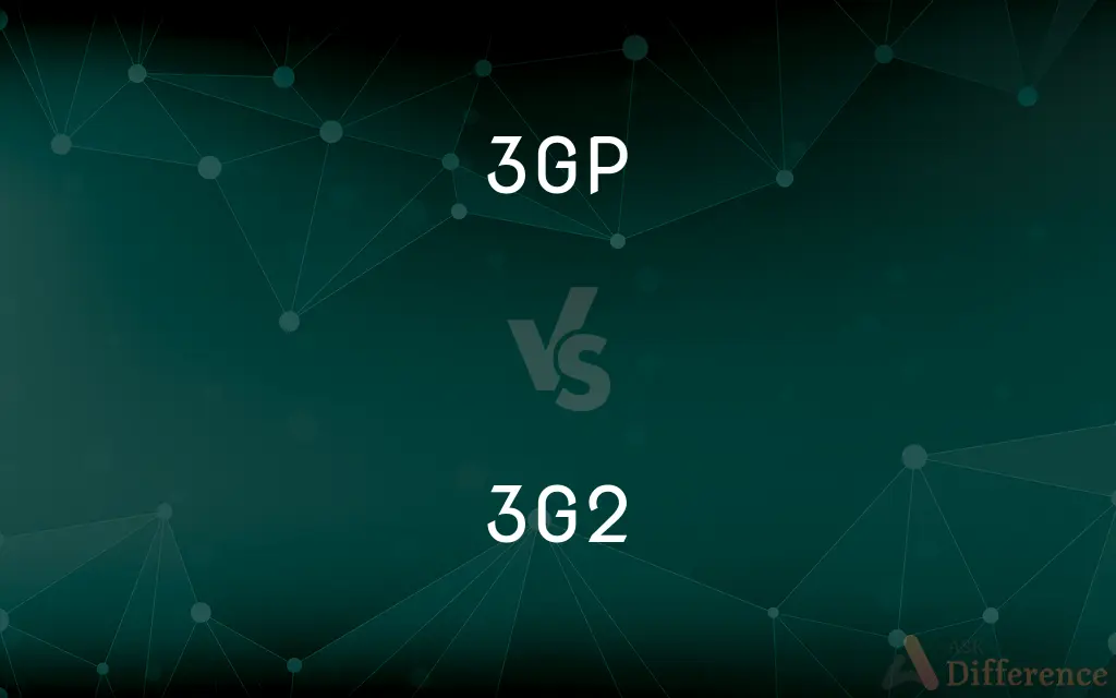 3GP vs. 3G2 — What's the Difference?