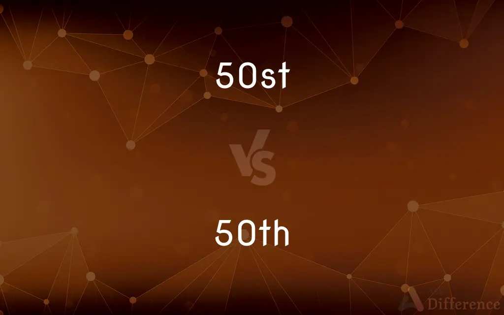 50st vs. 50th — Which is Correct Spelling?