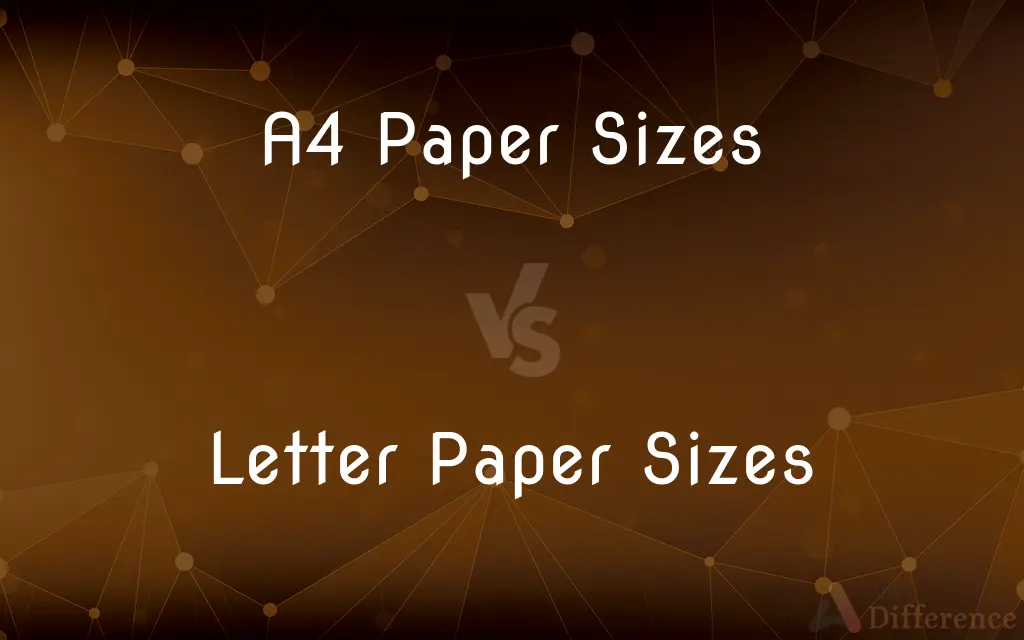 A4 Paper Sizes vs. Letter Paper Sizes — What's the Difference?