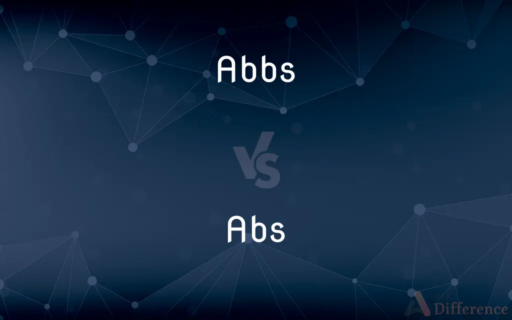 Abbs vs. Abs — Which is Correct Spelling?