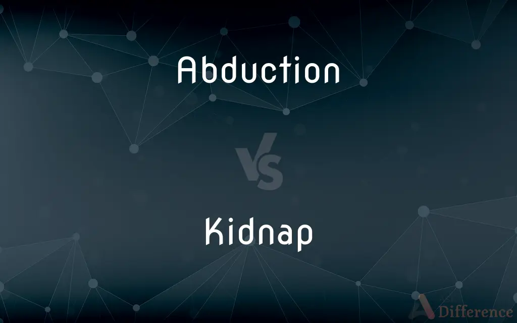 Abduction vs. Kidnap — What's the Difference?