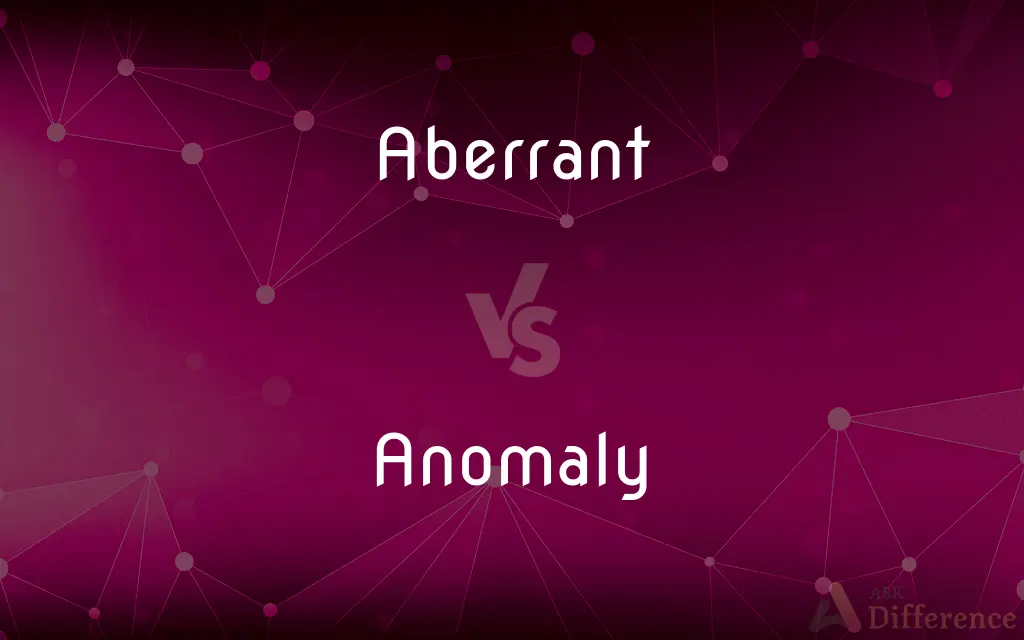 Aberrant vs. Anomaly — What's the Difference?