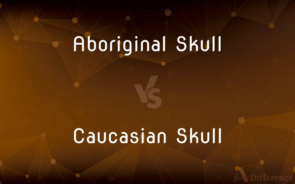 Aboriginal Skull vs. Caucasian Skull — What's the Difference?