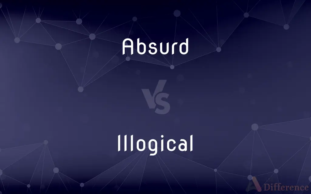 Absurd vs. Illogical — What's the Difference?
