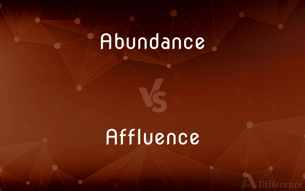 Abundance vs. Affluence — What's the Difference?