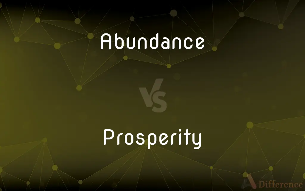 Abundance vs. Prosperity — What's the Difference?