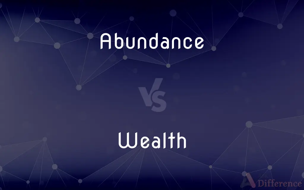 Abundance vs. Wealth — What's the Difference?
