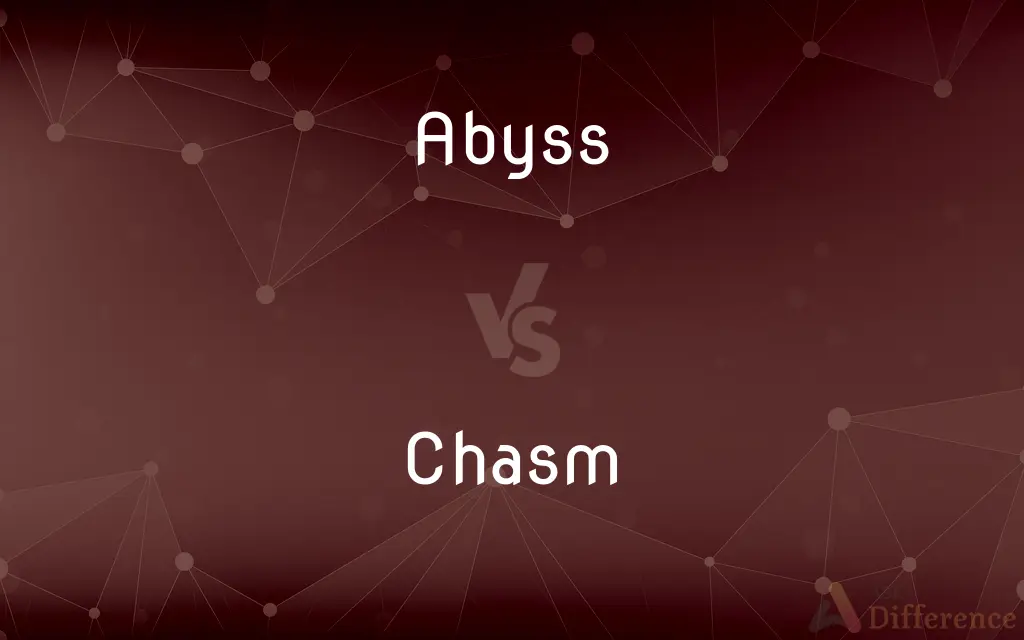 Abyss vs. Chasm — What's the Difference?
