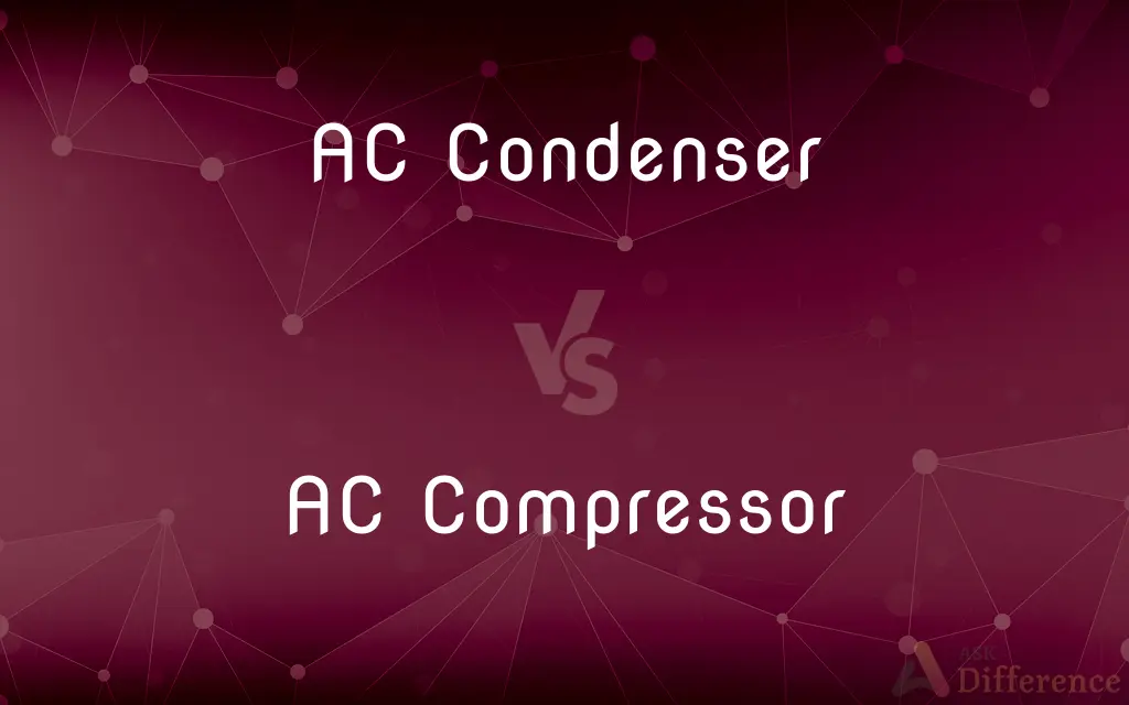 AC Condenser vs. AC Compressor — What's the Difference?