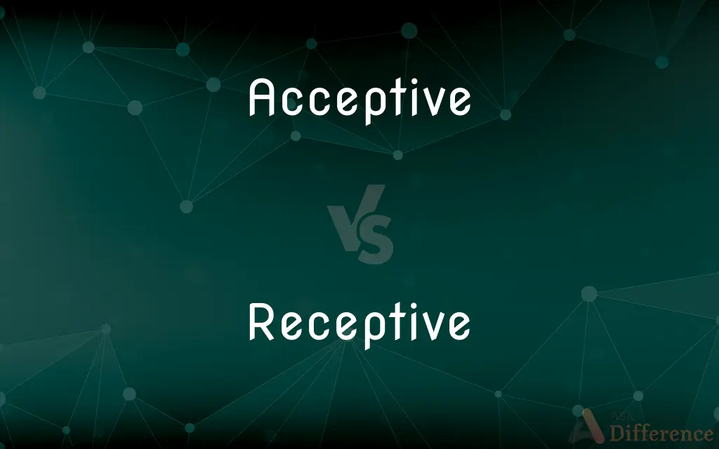 Acceptive vs. Receptive — What's the Difference?