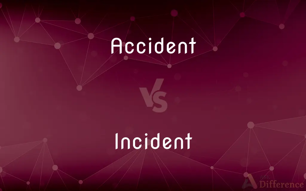 Accident vs. Incident — What's the Difference?