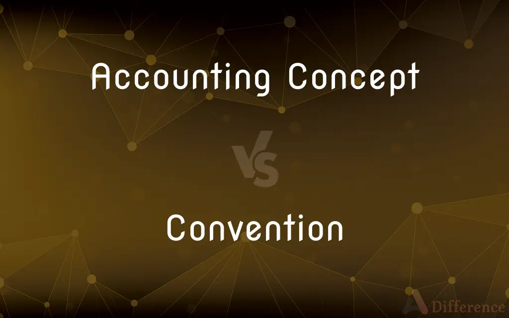 Accounting Concept vs. Convention — What's the Difference?
