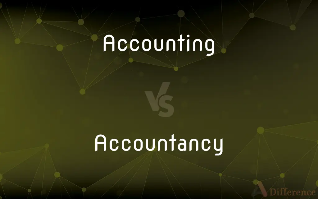 Accounting vs. Accountancy — What's the Difference?