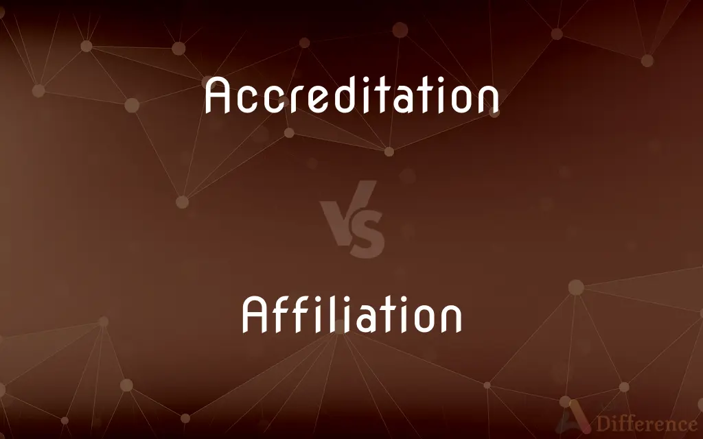 Accreditation vs. Affiliation — What's the Difference?