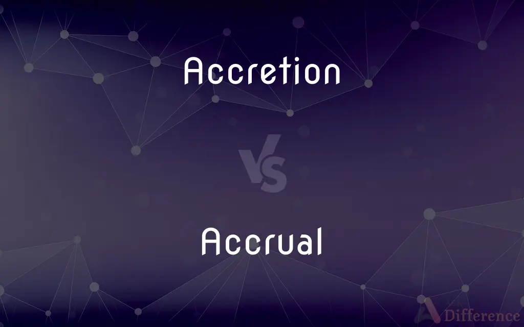 Accretion vs. Accrual — What's the Difference?