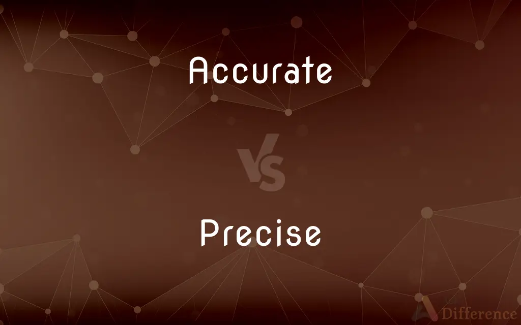 Accurate vs. Precise — What's the Difference?