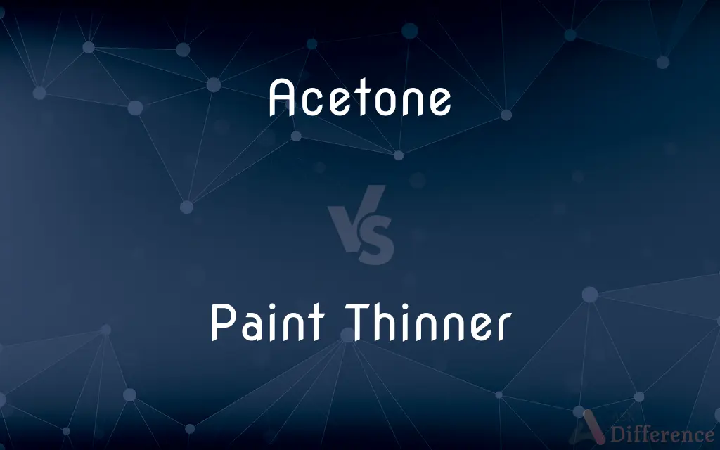Acetone vs. Paint Thinner — What's the Difference?