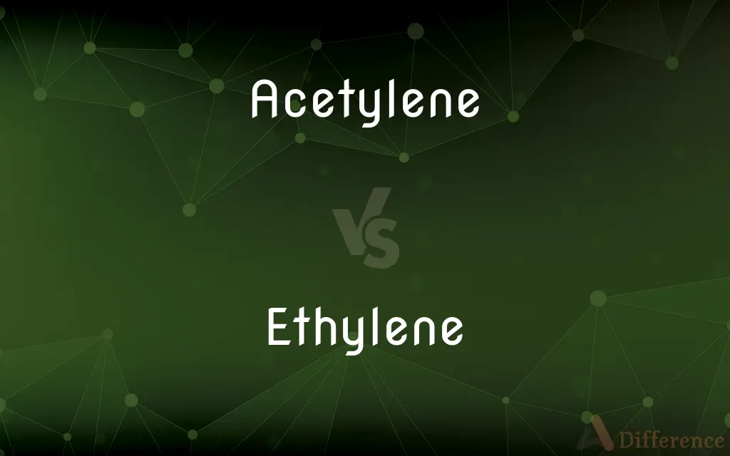 Acetylene vs. Ethylene — What's the Difference?