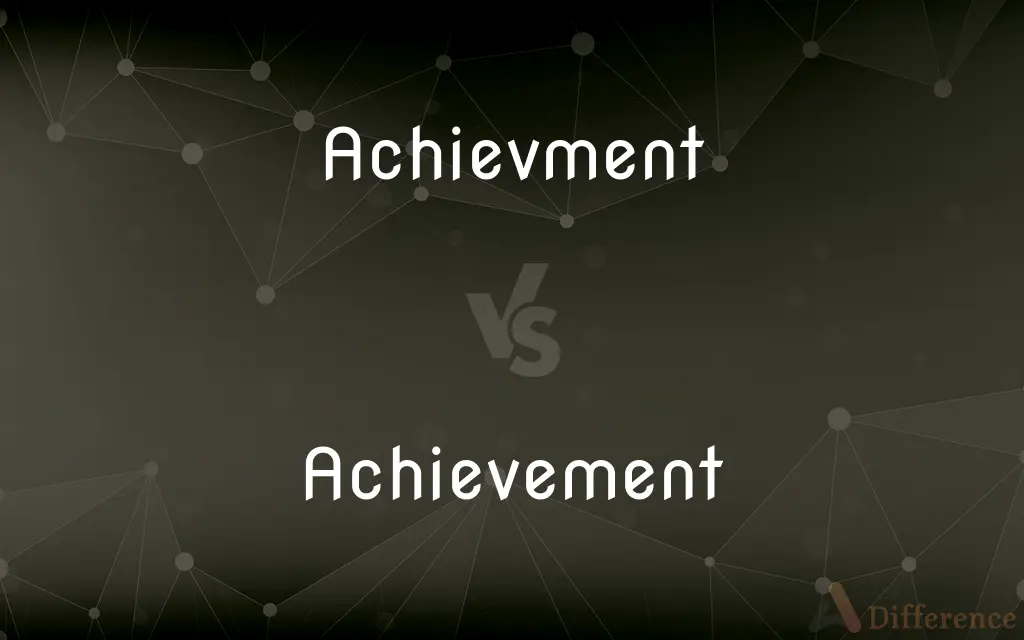 Achievment vs. Achievement — Which is Correct Spelling?