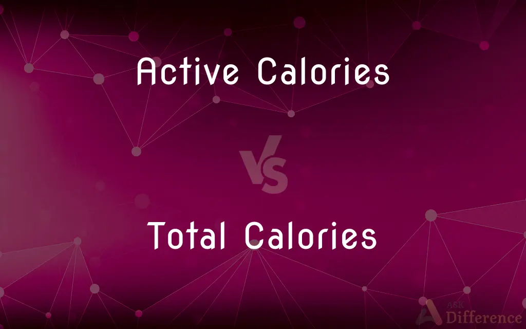 Active Calories vs. Total Calories — What's the Difference?