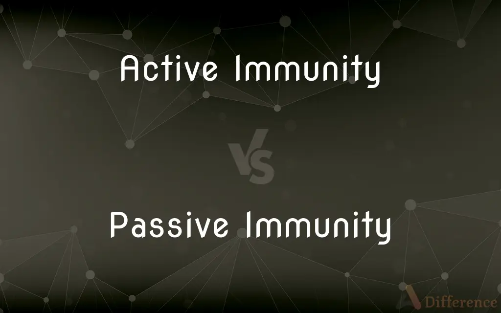 Active Immunity vs. Passive Immunity — What's the Difference?