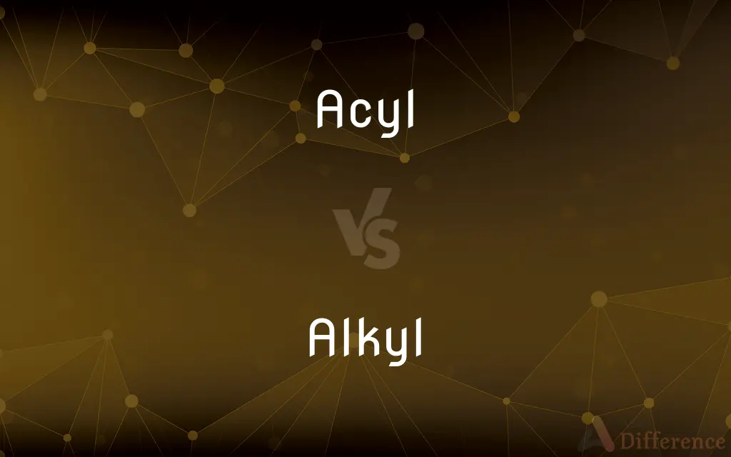 Acyl vs. Alkyl — What's the Difference?