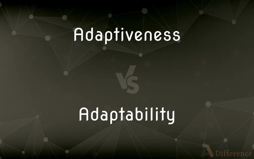 Adaptiveness vs. Adaptability — What's the Difference?