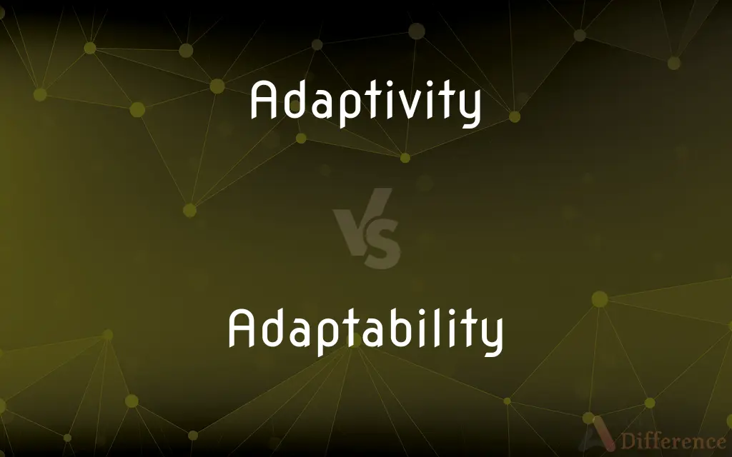 Adaptivity vs. Adaptability — What's the Difference?