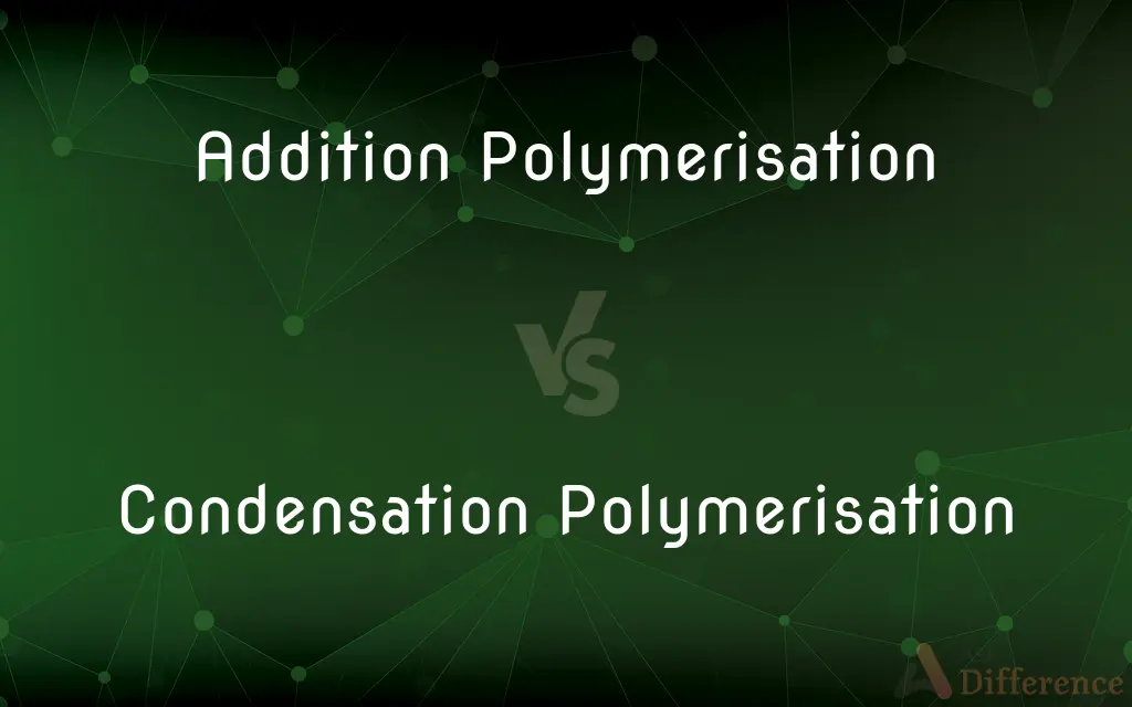 Addition Polymerisation vs. Condensation Polymerisation — What's the Difference?