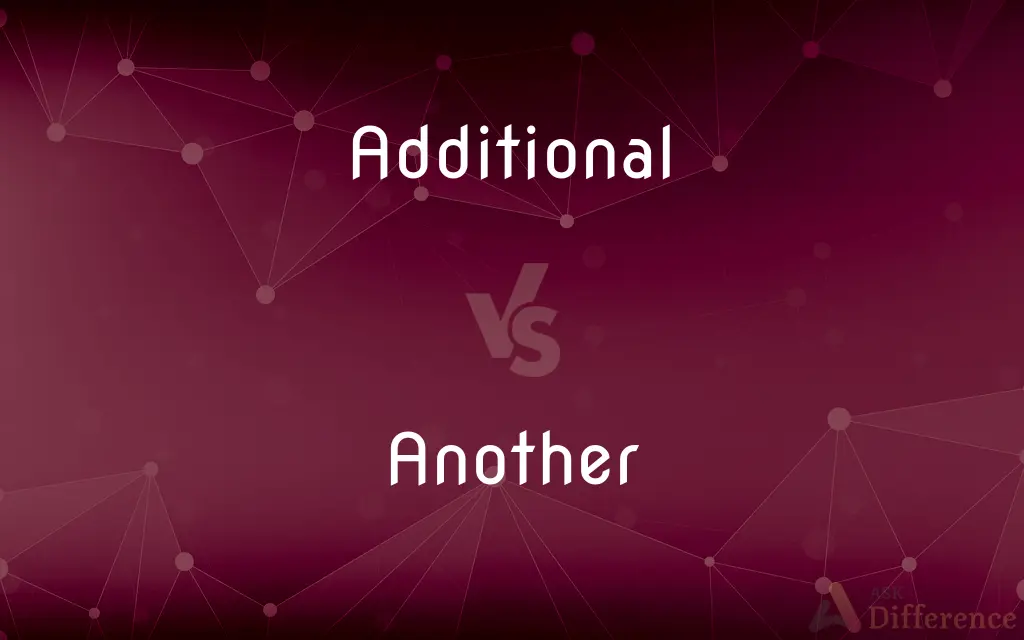 Additional vs. Another — What's the Difference?