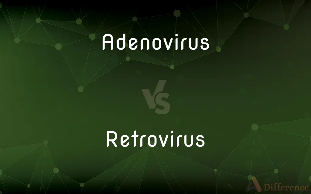 Adenovirus vs. Retrovirus — What's the Difference?