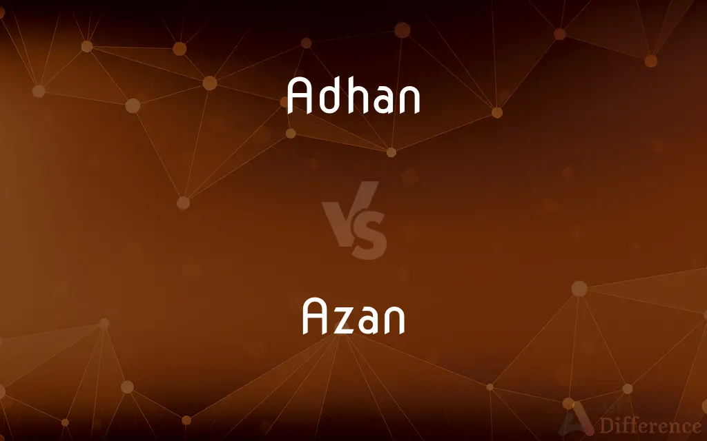 Adhan vs. Azan — What's the Difference?