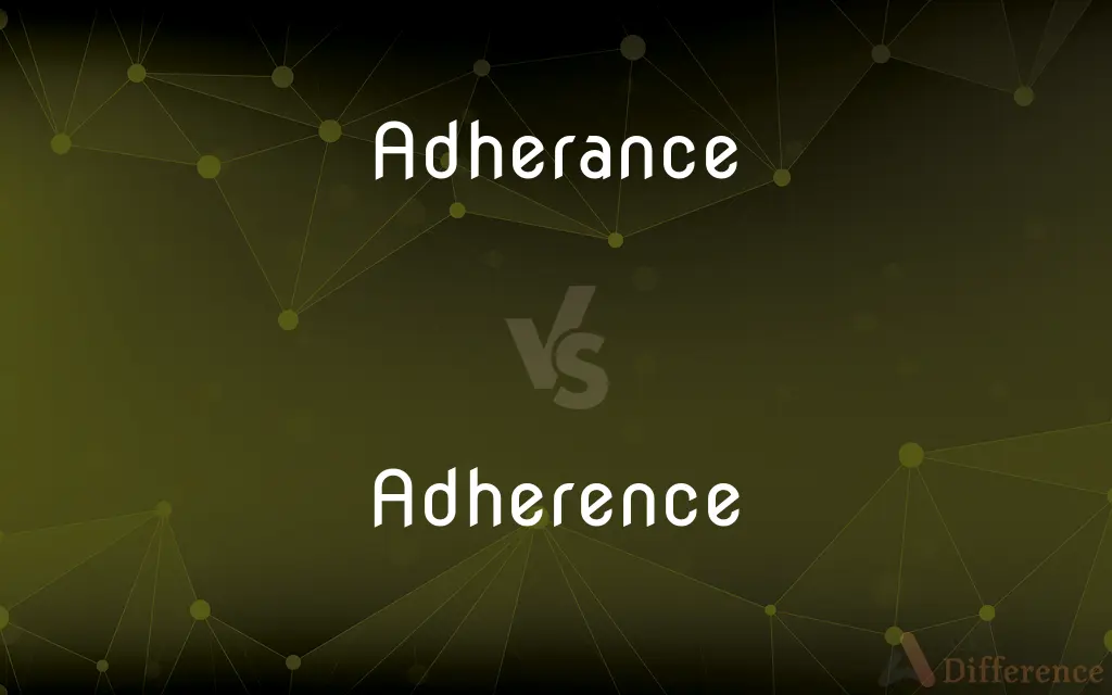 Adherance vs. Adherence — Which is Correct Spelling?