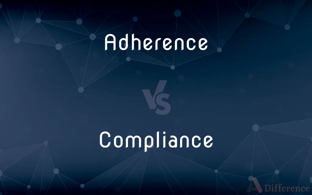 Adherence vs. Compliance — What's the Difference?