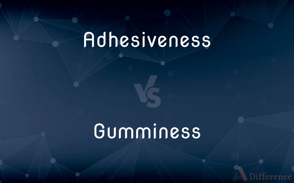 Adhesiveness vs. Gumminess — What's the Difference?